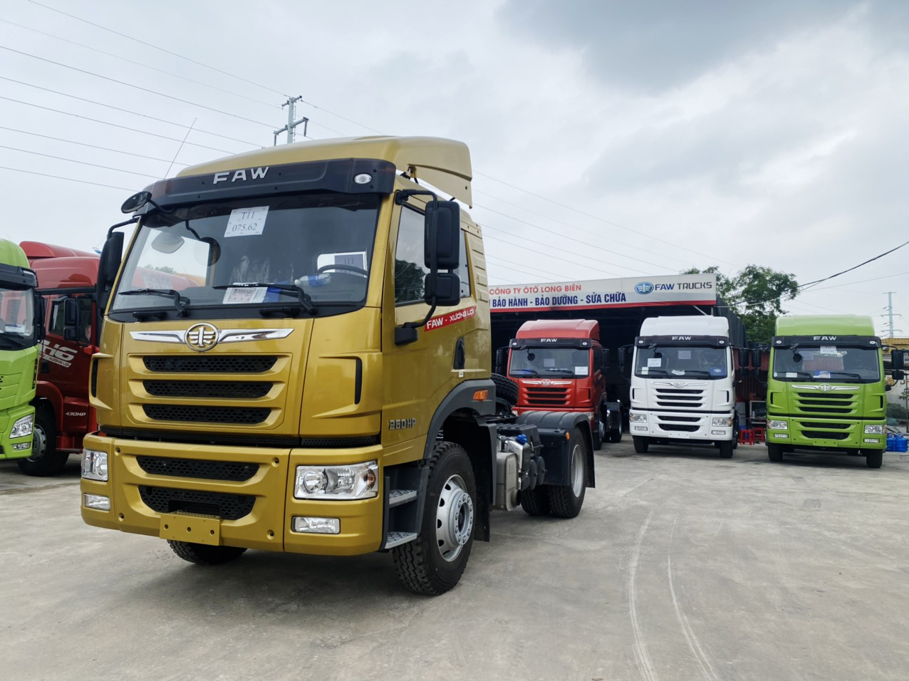 Xe Đầu Kéo FAW 1 Cầu 260Hp