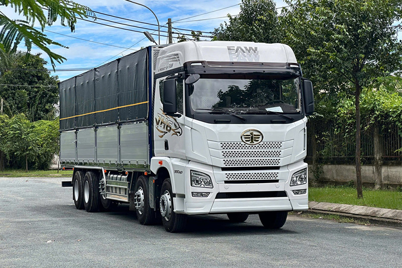 XE TẢI FAW 5 CHÂN 21 TẤN 380HP THÙNG BỬNG NHÔM